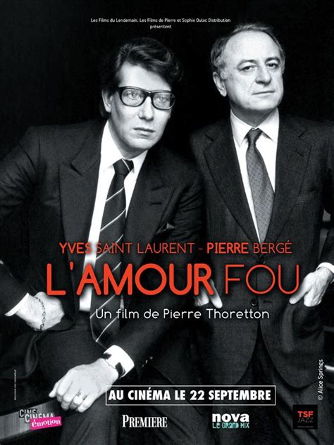 Yves Saint Laurent: L’amour fou 